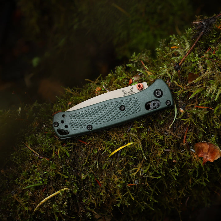Benchmade Mini Bugout Taiga Green Grivory 533TN-2601