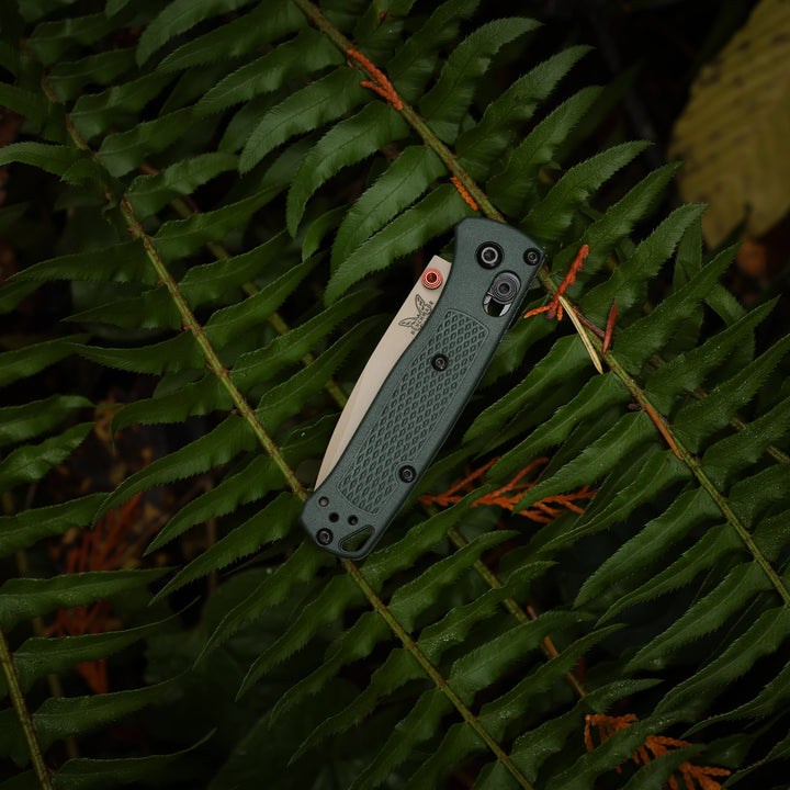 Benchmade Mini Bugout Taiga Green Grivory 533TN-2601