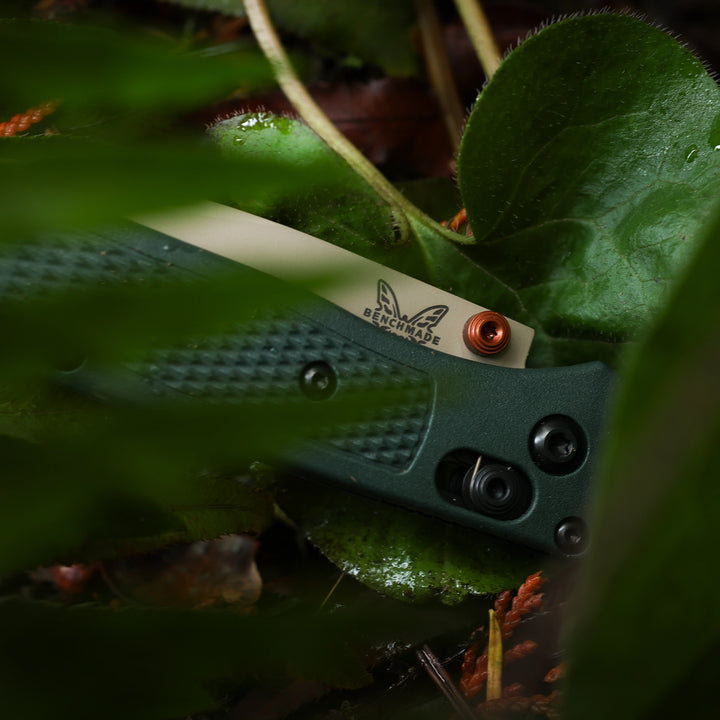 Benchmade Mini Bugout Taiga Green Grivory 533TN-2601