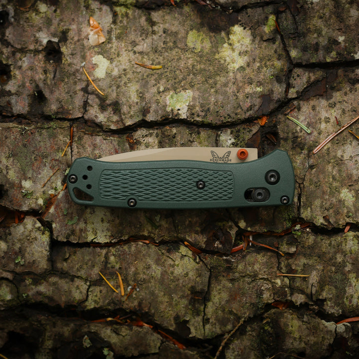 Benchmade Mini Bugout Taiga Green Grivory 533TN-2601