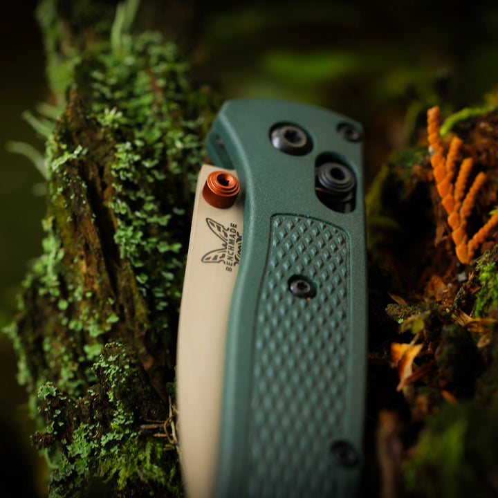 Benchmade Mini Bugout Taiga Green Grivory 533TN-2601