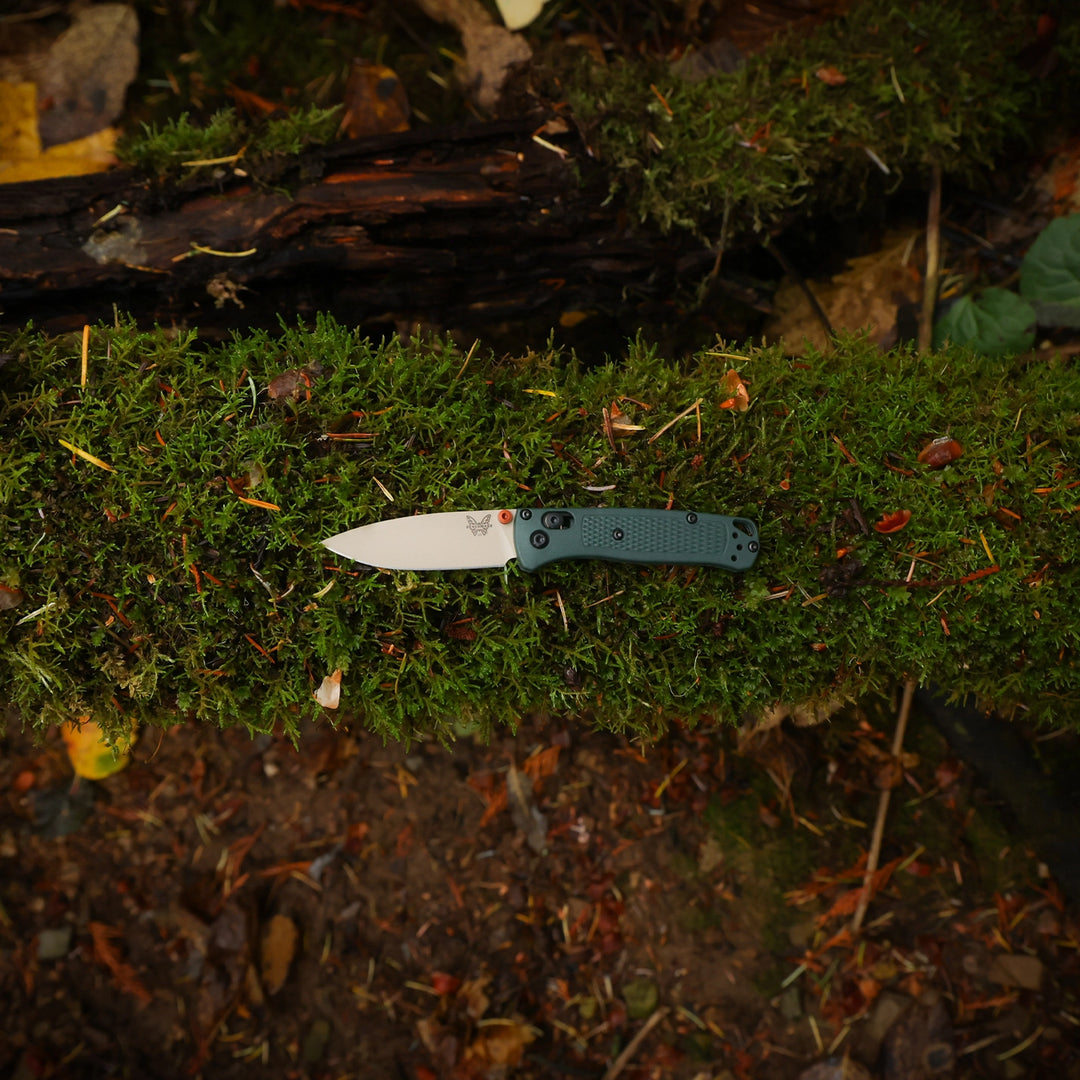 Benchmade Mini Bugout Taiga Green Grivory 533TN-2601