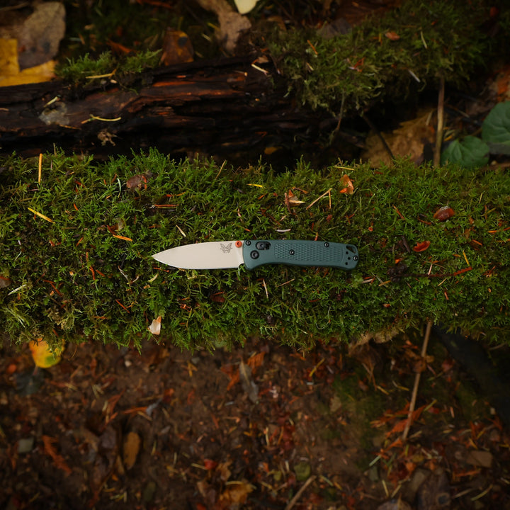 Benchmade Mini Bugout Taiga Green Grivory 533TN-2601