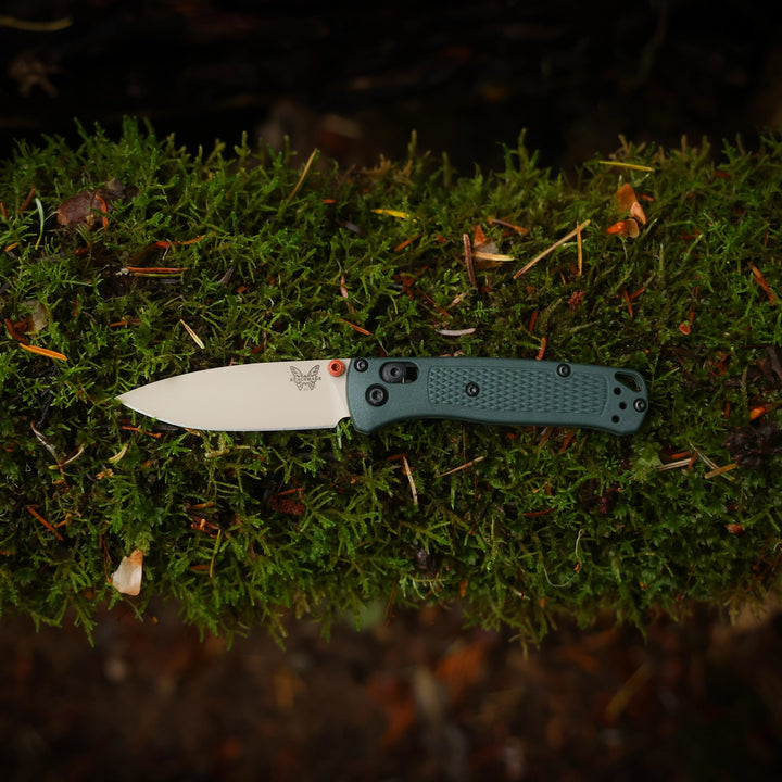Benchmade Mini Bugout Taiga Green Grivory 533TN-2601
