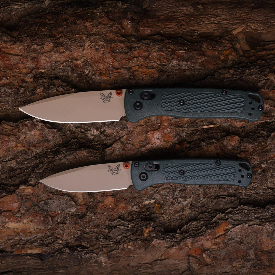 Benchmade Mini Bugout Taiga Green Grivory 533TN-2601