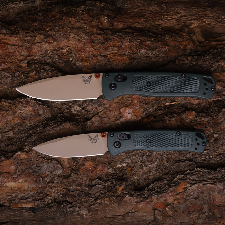 Benchmade Mini Bugout Taiga Green Grivory 533TN-2601