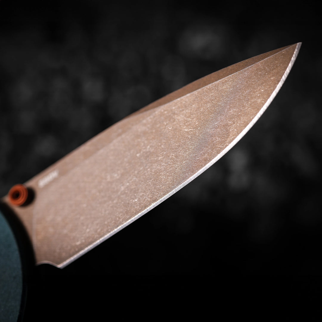 Benchmade Bugout Taiga Green Brown Canvas Micarta 535FE-2602