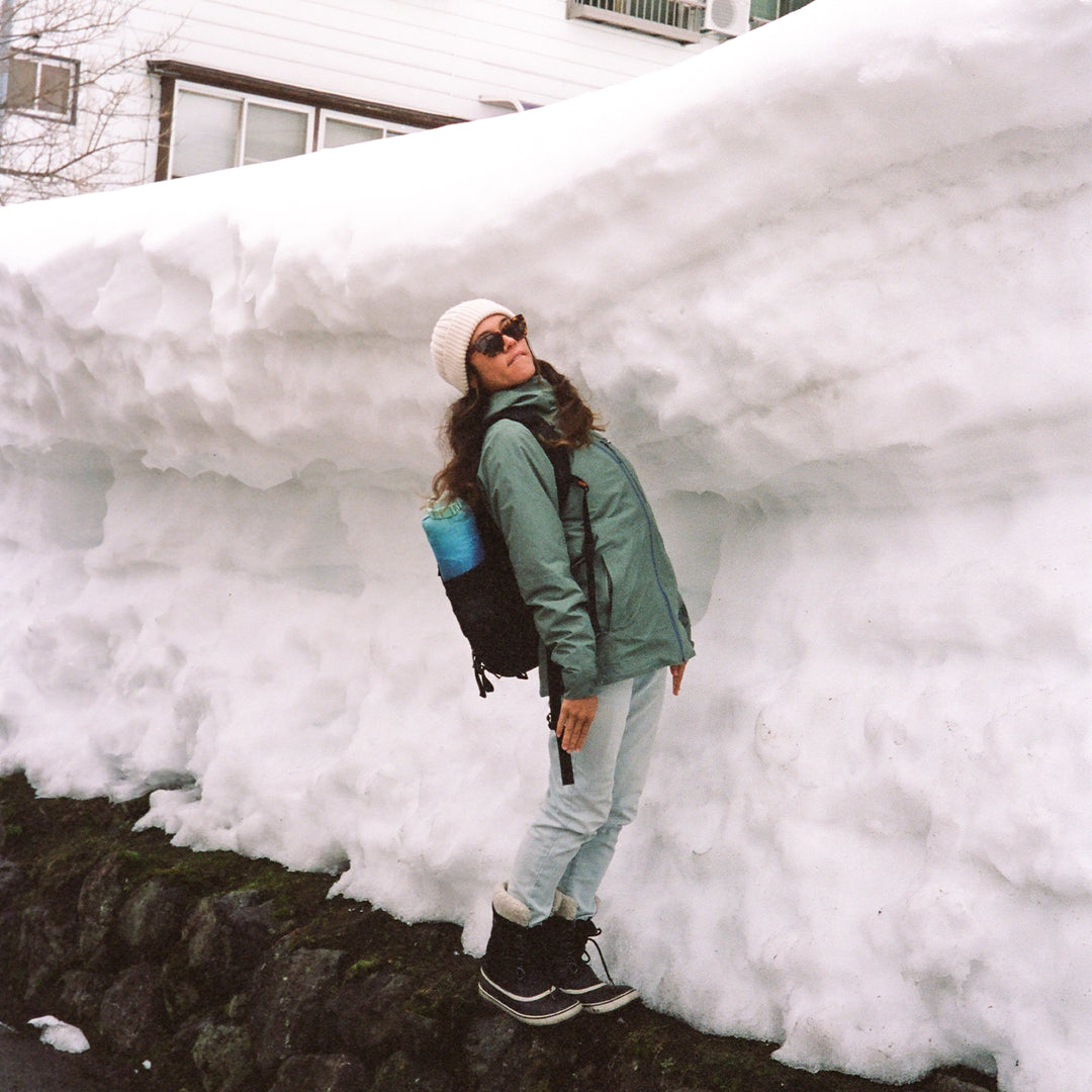 Rumpl Travel Puffy Blanket Burning Blue Fade