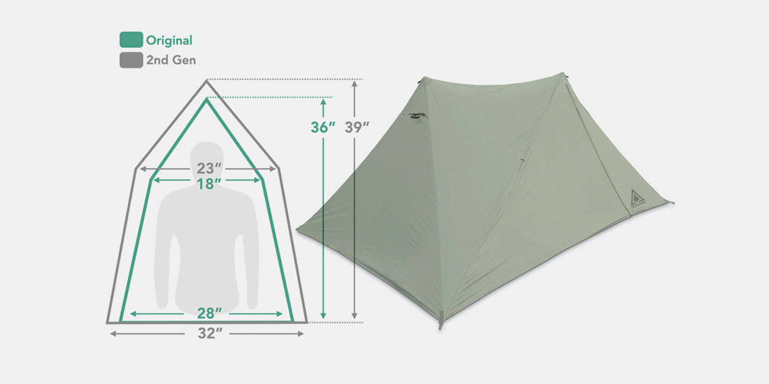 Durston Gear X-Mid 1P Ultralight Backpacking Tent (V2) – Kaviso