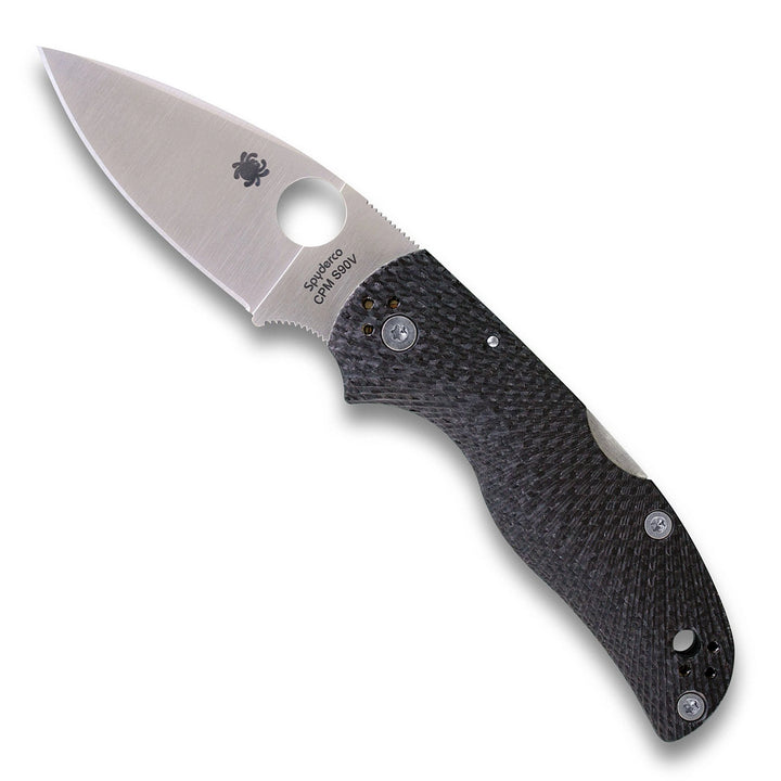 Spyderco Native 5 Fluted Carbon Fiber