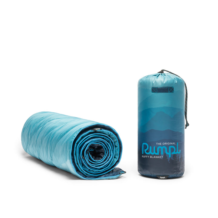 Rumpl Original Puffy 1P Blanket - Blue Ridge Fade