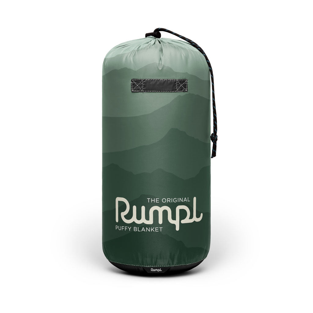 Rumpl Original Puffy 1P Blanket - Cascade Fade Green