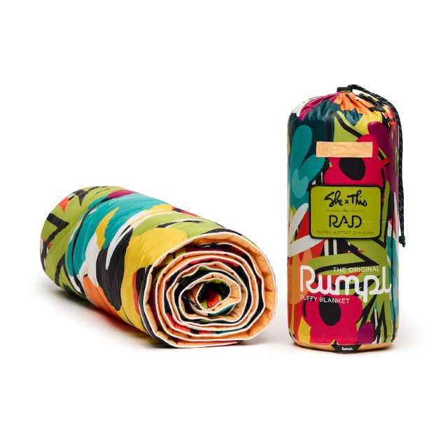 Rumpl Original Puffy 1P Blanket - Bolded Blossoms