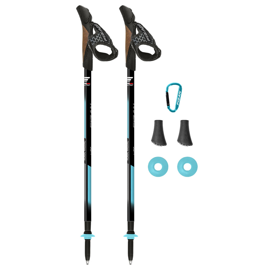 Fizan Explorer Red Wandel- / trekkingstokken Fizan Explorer Red Wandel- / trekkingstokken