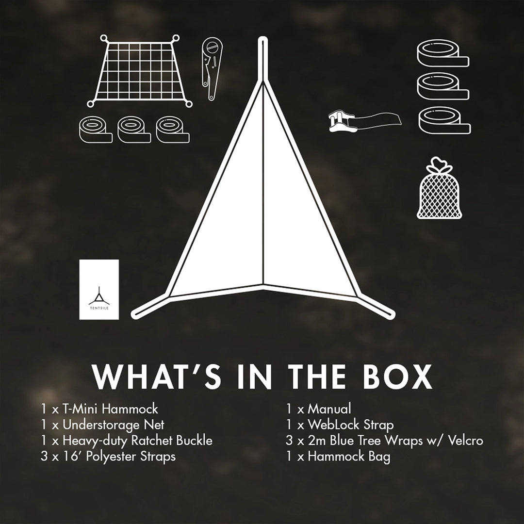 Tentsile T-Mini Mesh Double Hammock