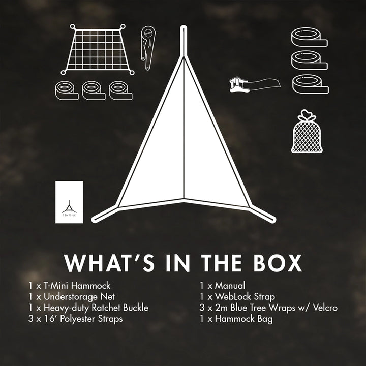 Tentsile T-Mini Mesh Double Hammock