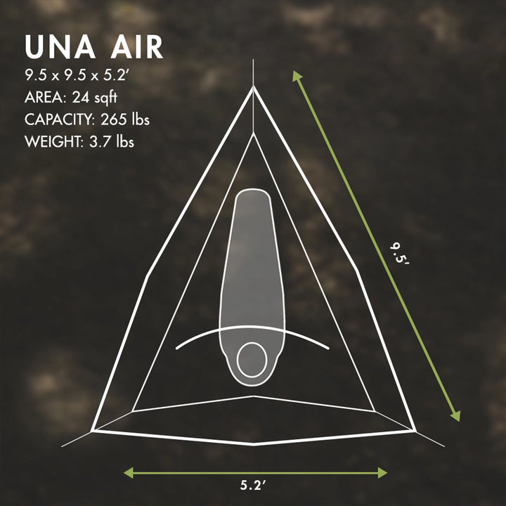 Tentsile UNA AIR 2-Person Hammock Tent (V4)