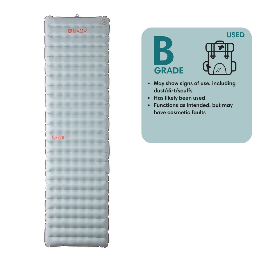 NEMO Tensor All-Season Ultralight Insulated Sleeping Pad - Open Box
