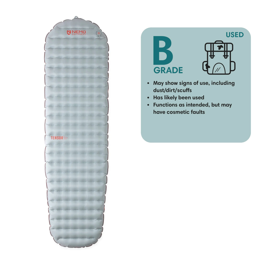 NEMO Tensor All-Season Ultralight Insulated Sleeping Pad - Open Box