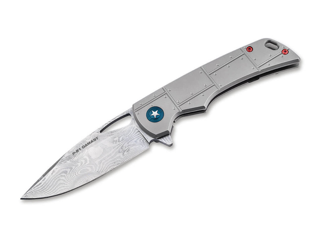 Boker Plus P-51 Damast 01BO910DAM