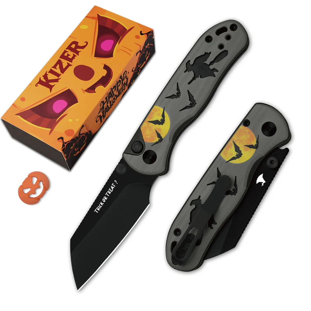 Kizer Drop Bear 2 Halloween Limited Edition Folding Knife