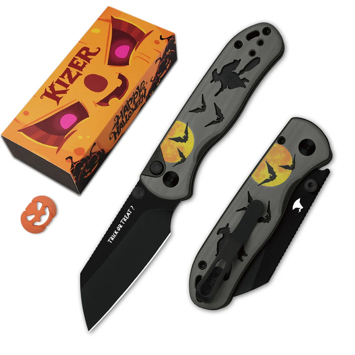 Kizer Drop Bear 2 Halloween Limited Edition Folding Knife