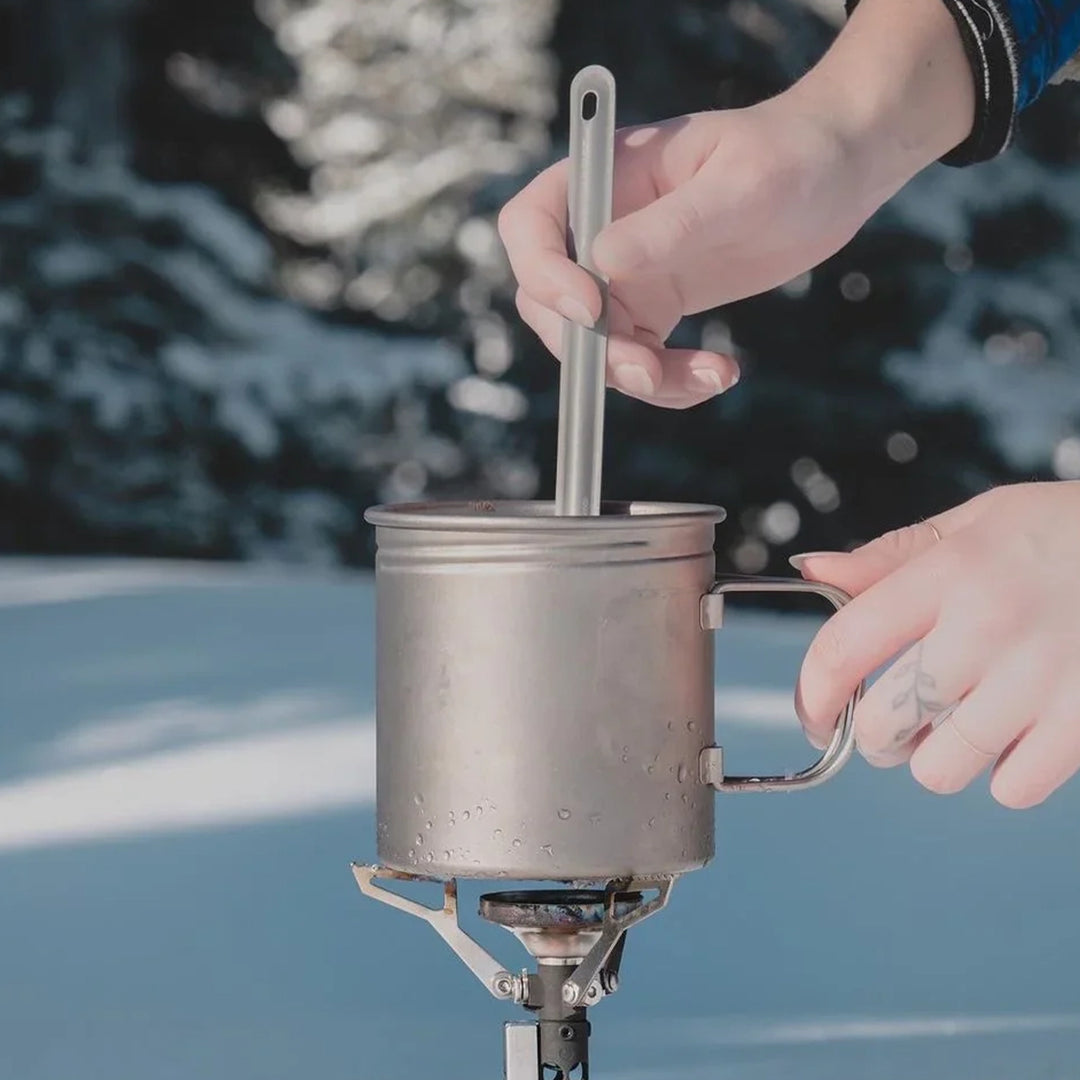 Vargo Titanium Long Handle Spoon Ultralight