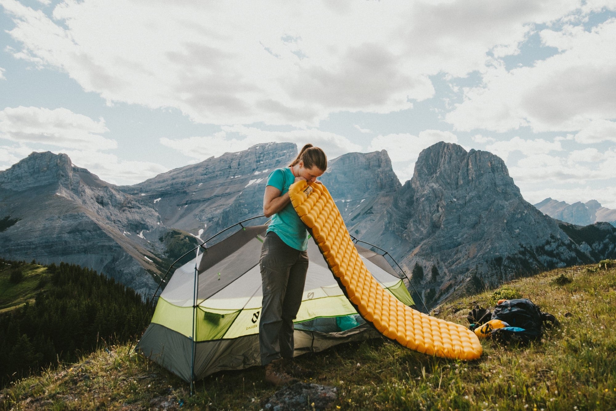 Nemo Tensor Insulated Ultralight Sleeping Pad For Ultralight Hiking, Backpacking, Bikepacking, and Camping