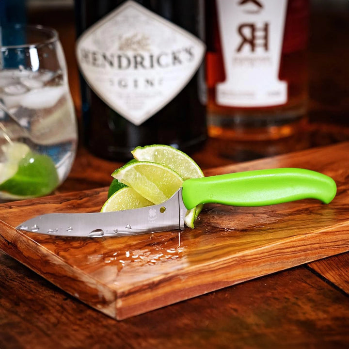 Spyderco Z-Cut Pointed Tip Fixed Blade Kitchen Knife