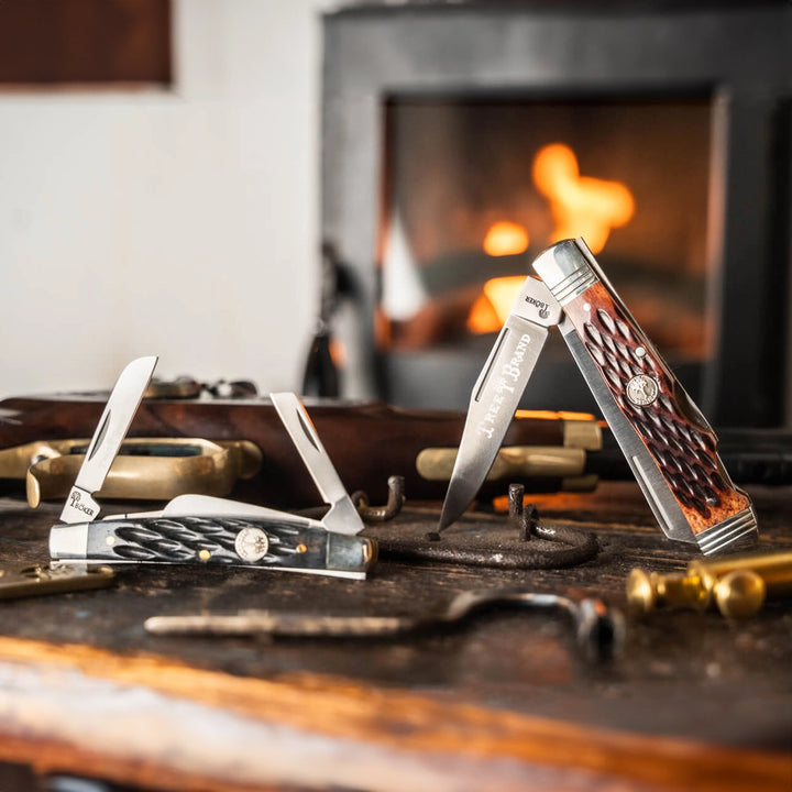 Boker Manufaktur Treebrand Double Lock Trapper TS 2.0