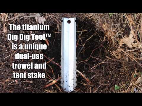 Vargo Titanium Dig Dig Tool