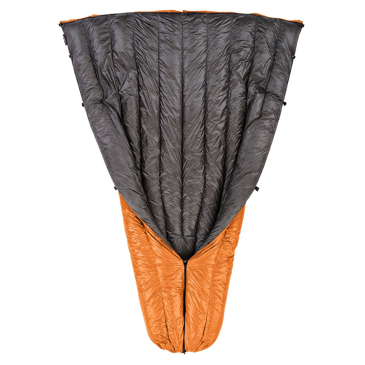 Enlightened Equipment Revelation Quilt 1p for camping, backpacking, outdoors, hiking ultralight adjustable Long / Wide