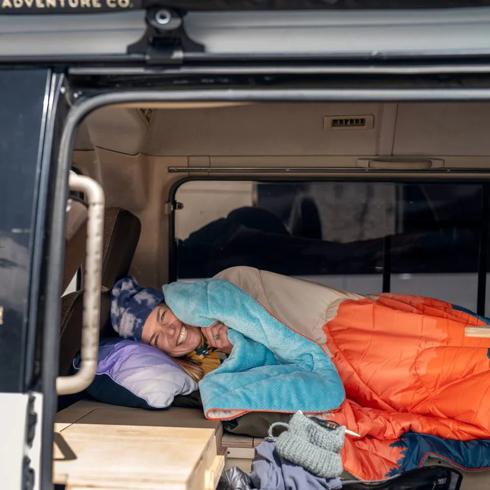 Rumpl Fleece Puffy Blanket 1P Teton Glow