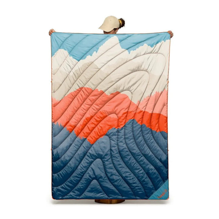 Rumpl Fleece Puffy Blanket 1P Teton Glow