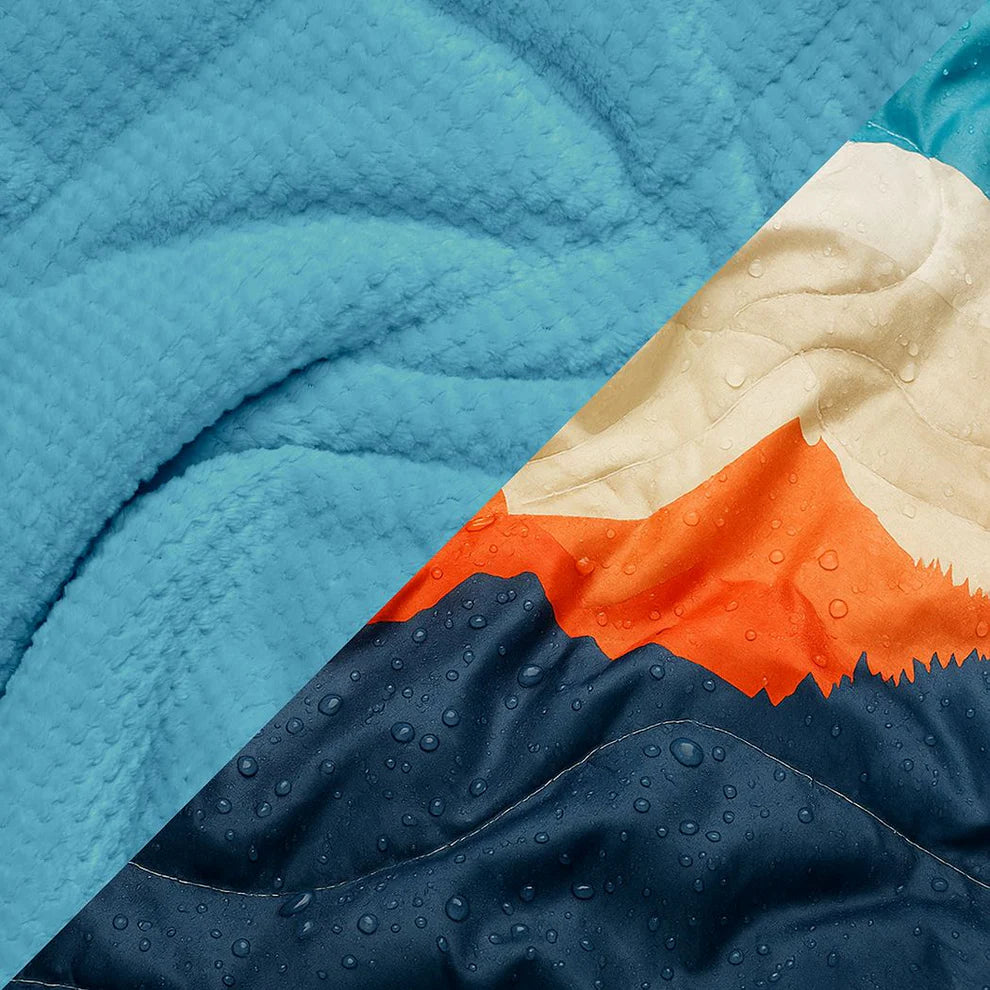 Rumpl Fleece Puffy Blanket 1P Teton Glow