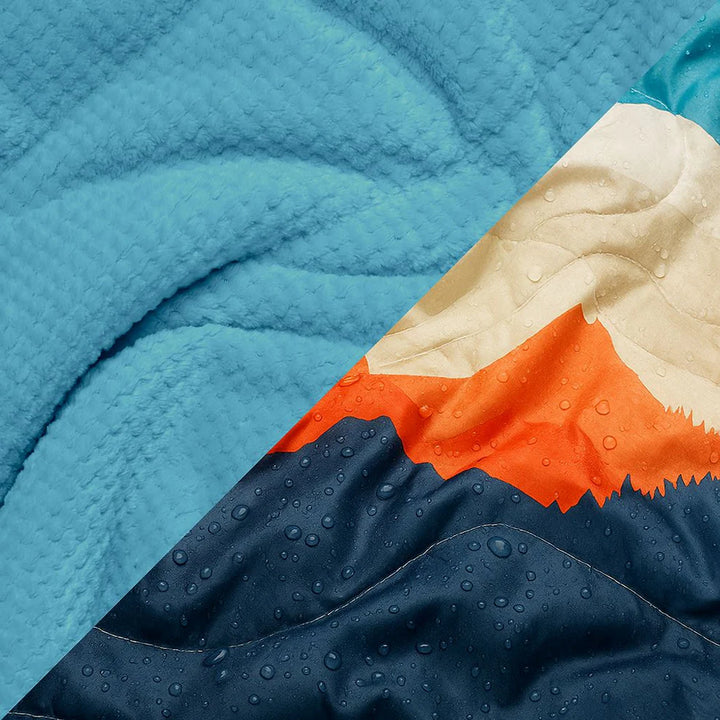 Rumpl Fleece Puffy Blanket 1P Teton Glow