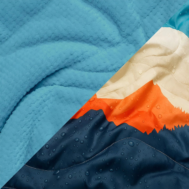 Rumpl Fleece Puffy Blanket 2P Teton Glow
