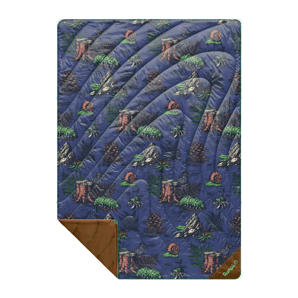 Rumpl Original Puffy Blanket 1P Forest Floor