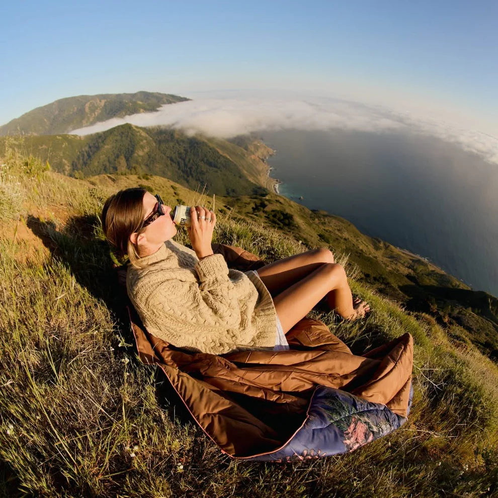 Rumpl Original Puffy Blanket 1P Forest Floor