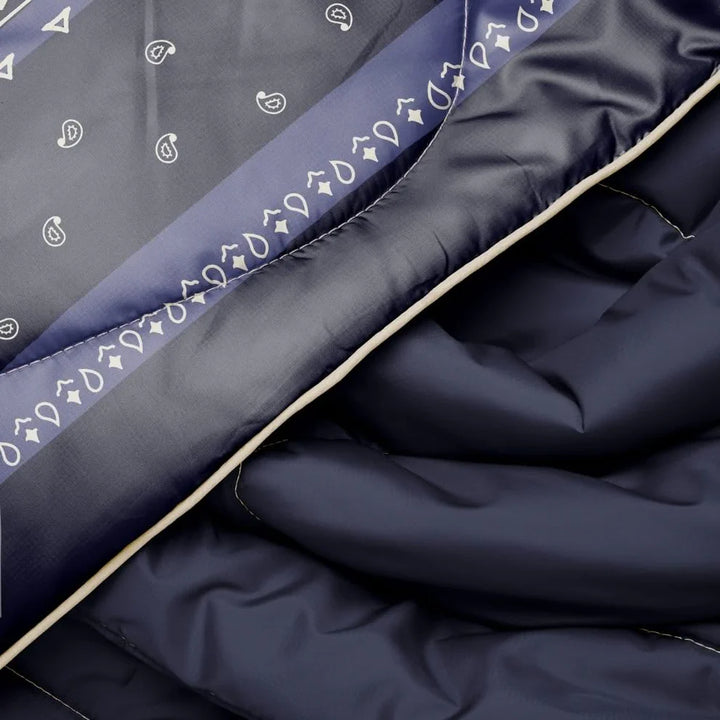 Rumpl Original Puffy Blanket 1P Midnight Mesa Bandana