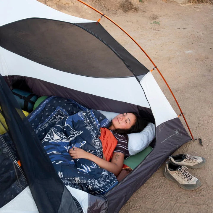 Rumpl Original Puffy Blanket 1P Midnight Mesa Bandana