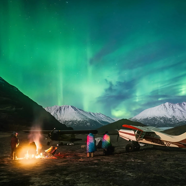 Rumpl Original Puffy Blanket 1P Northern Lights