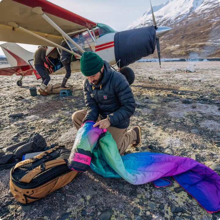 Rumpl Original Puffy Blanket 1P Northern Lights