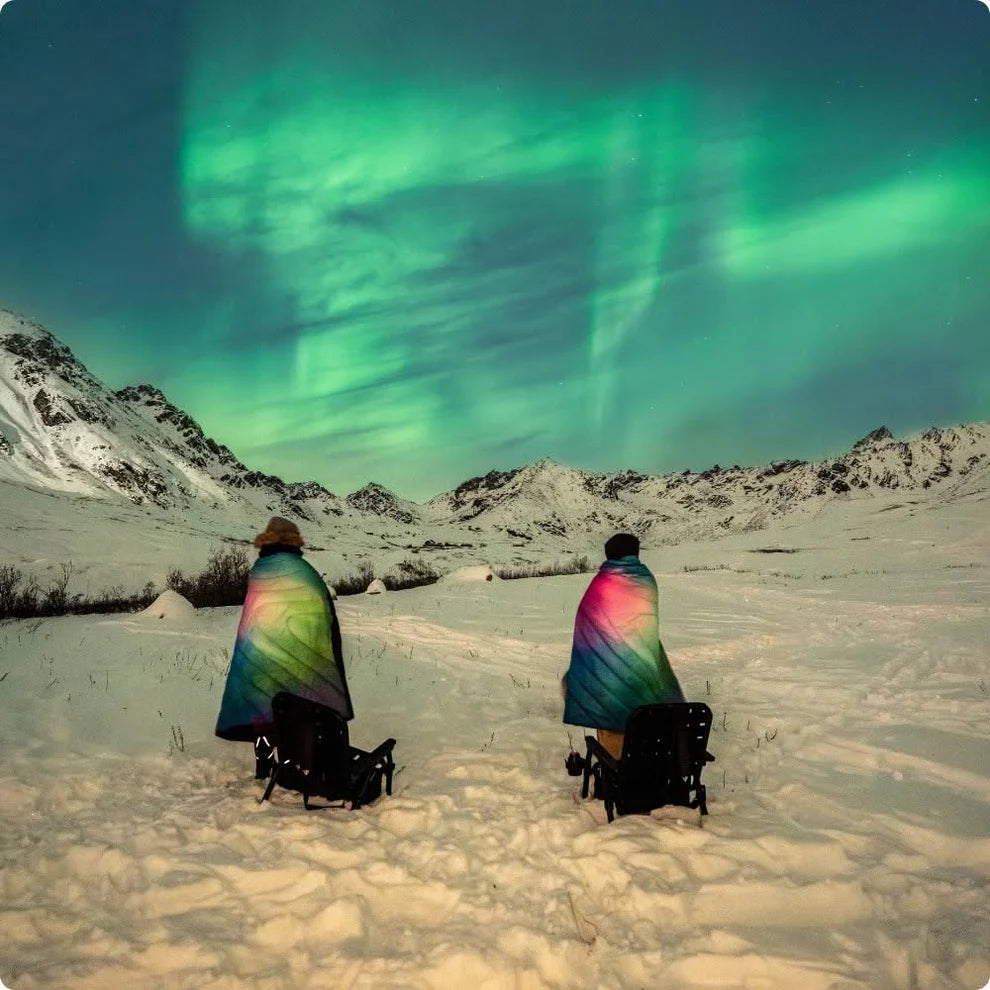 Rumpl Original Puffy Blanket 1P Northern Lights