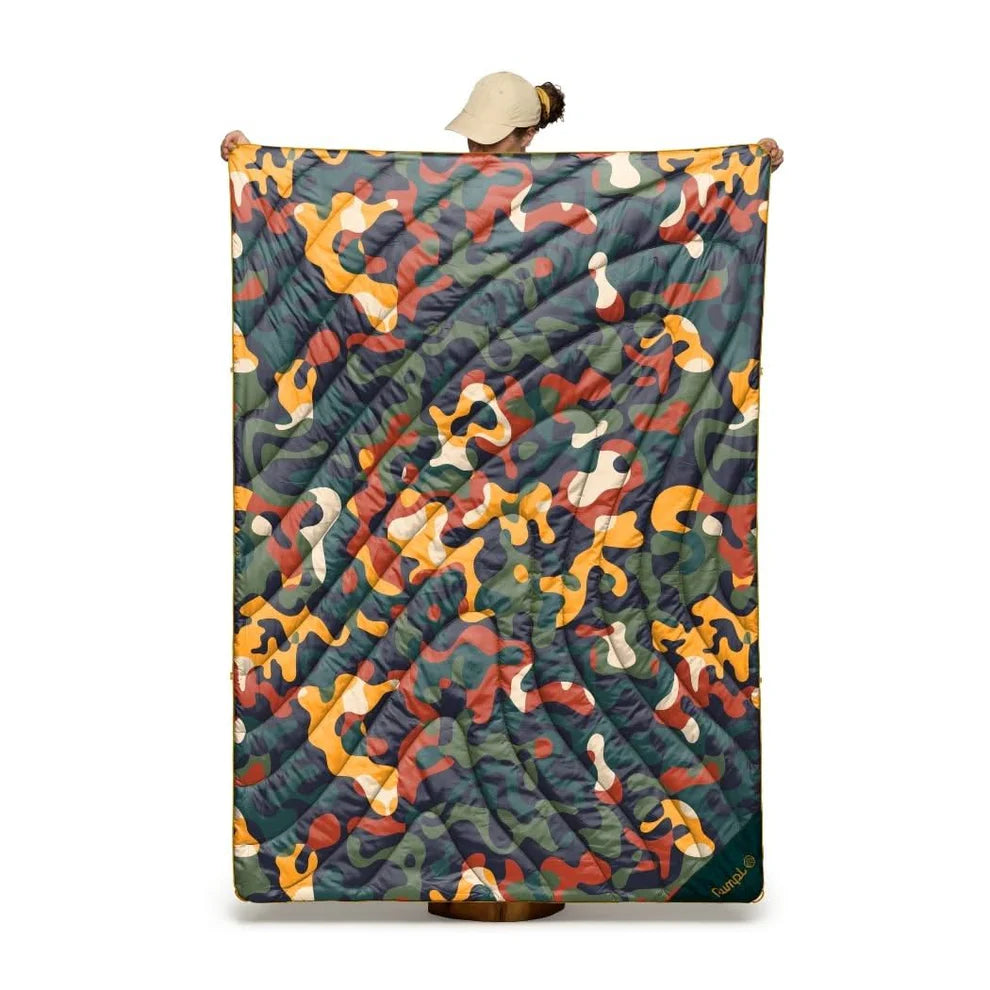 Rumpl Original Puffy Blanket 1P Rustic Abstraction