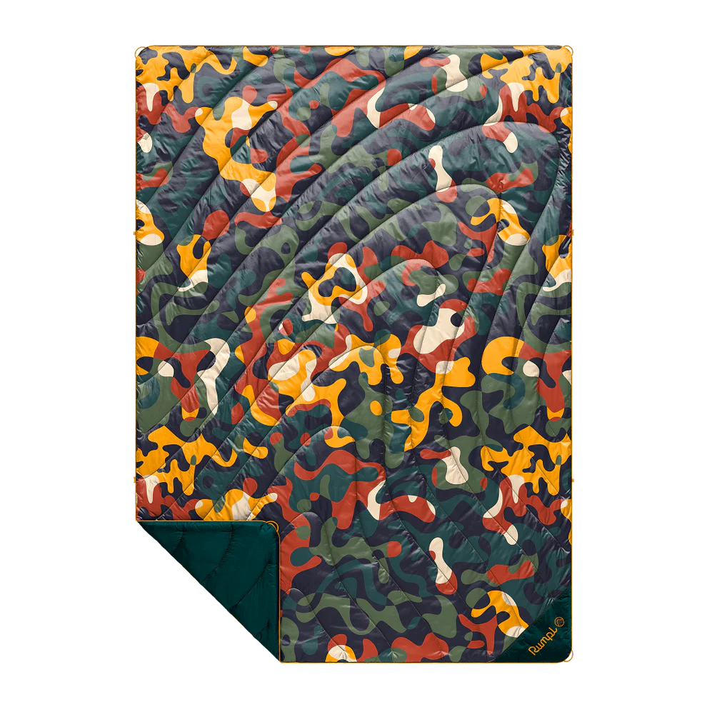 Rumpl Original Puffy Blanket 1P Rustic Abstraction