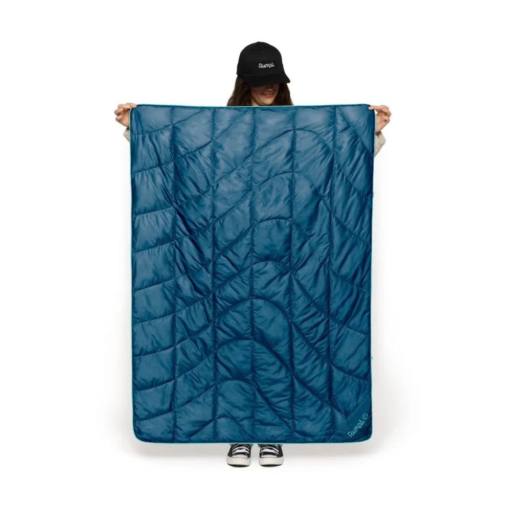 Rumpl Travel Puffy Blanket Deepwater