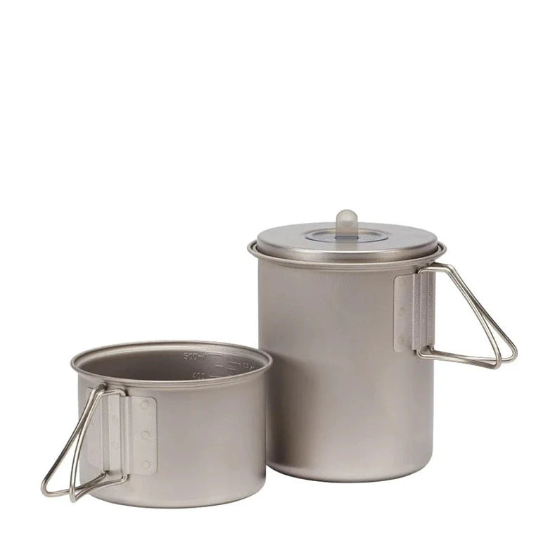 Snow Peak Titanium Mini Solo Cookset