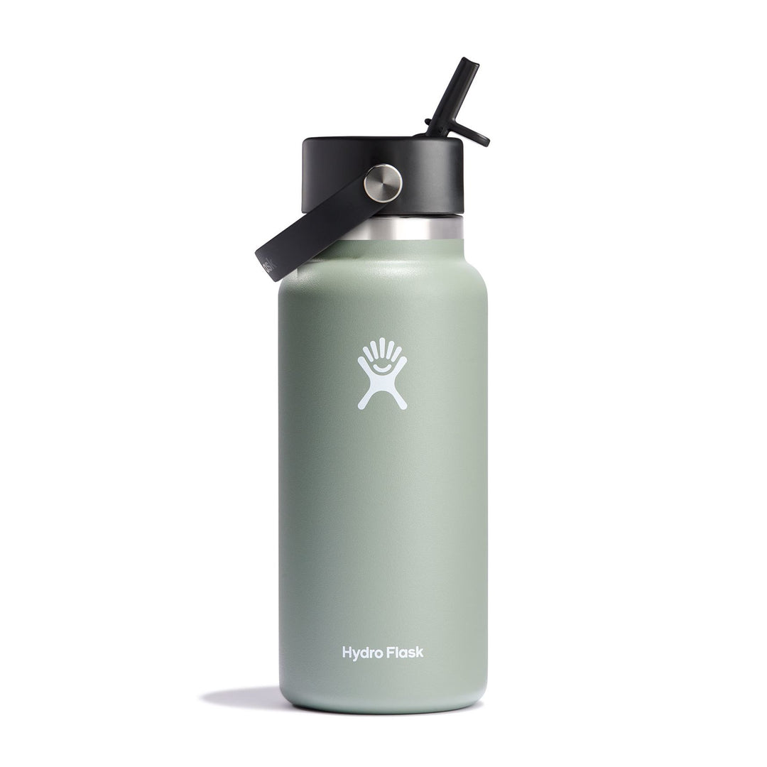 Hydro Flask 32 oz Wide Mouth with Flex Straw Cap - Agave