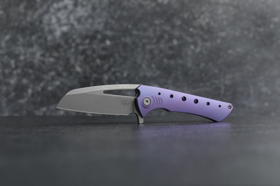 Drop + Gavko Nurse Titanium Frame Lock Knife